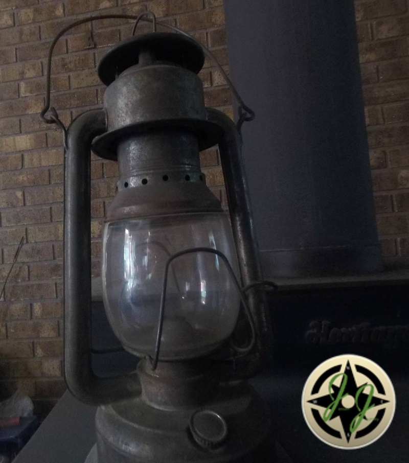 Old oil lantern